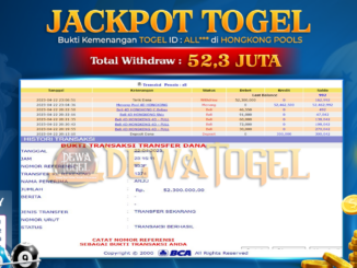 BUKTI JACKPOT DEWATOGEL #214